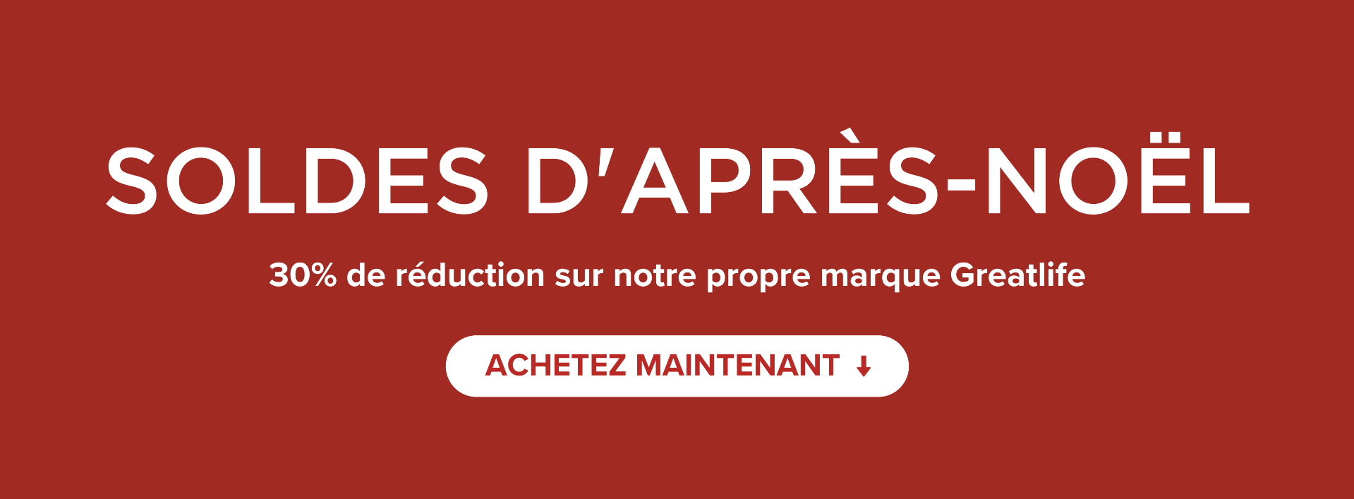 Soldes d'Après-Noël – Probiotiques Soldes d'Après-Noël – Probiotiques