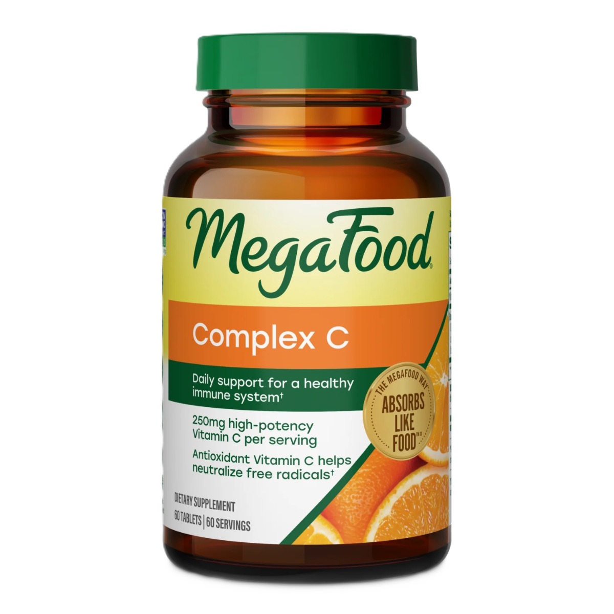 MegaFood Complex C Vitamine 60 comprimés