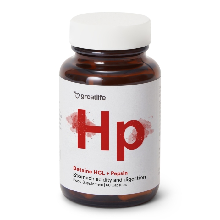 Bétaïne HCL (Soutien en acide chlorhydrique)