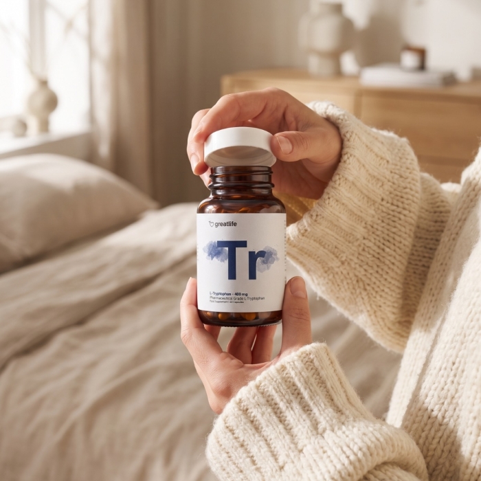 L-Tryptophane – 400 mg (Tryptophane)