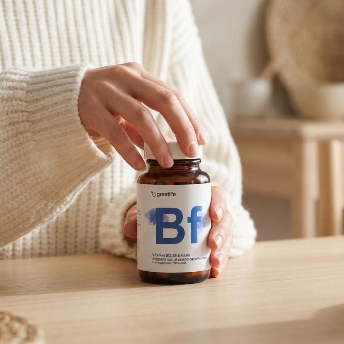 Vitamine B12, B6 et folate