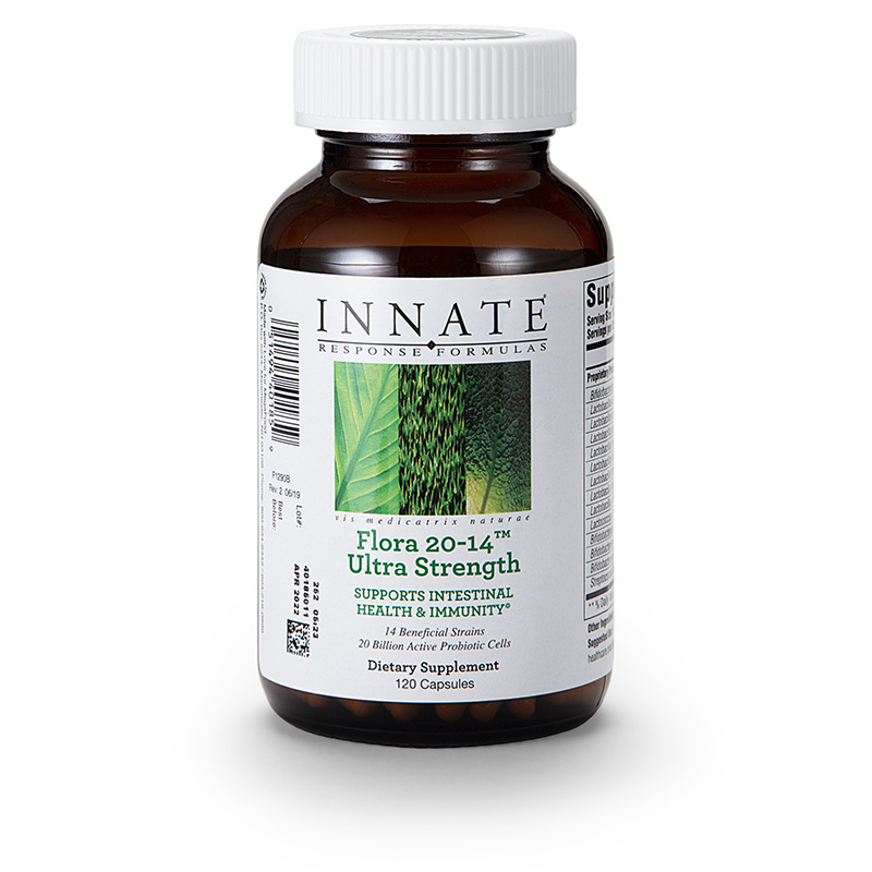 Innate Response Flora 20-14 Probiotique 120 gélules