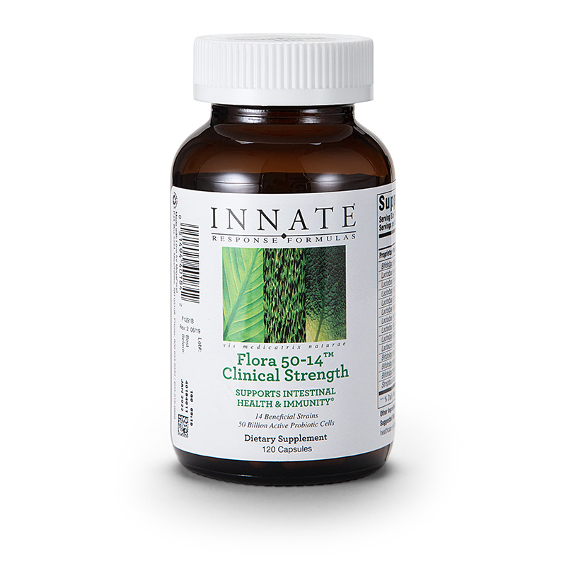 Innate Response Flora 50-14 Probiotique 120 gélules