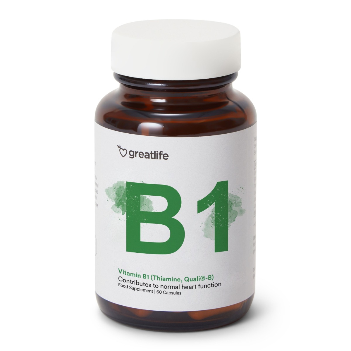 Greatlife Vitamine B1 (Thiamine, Quali -B) 60 gélules