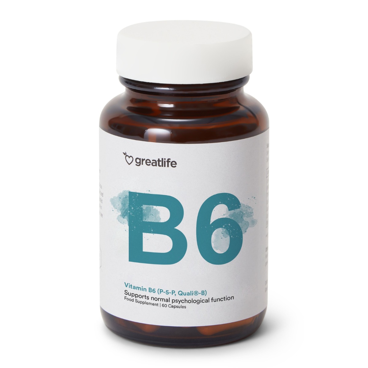 Greatlife Vitamine B6 (P-5-P, Quali -B) 60 gélules