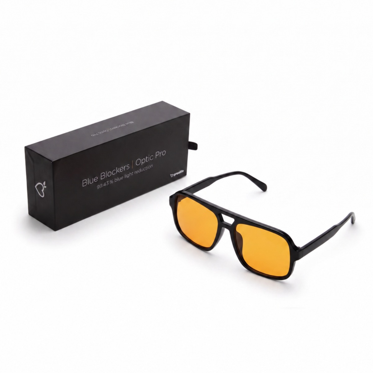 Greatlife Blue Blockers Optic Pro - Lunettes Blueblocker avec filtre anti-lumière bleue
