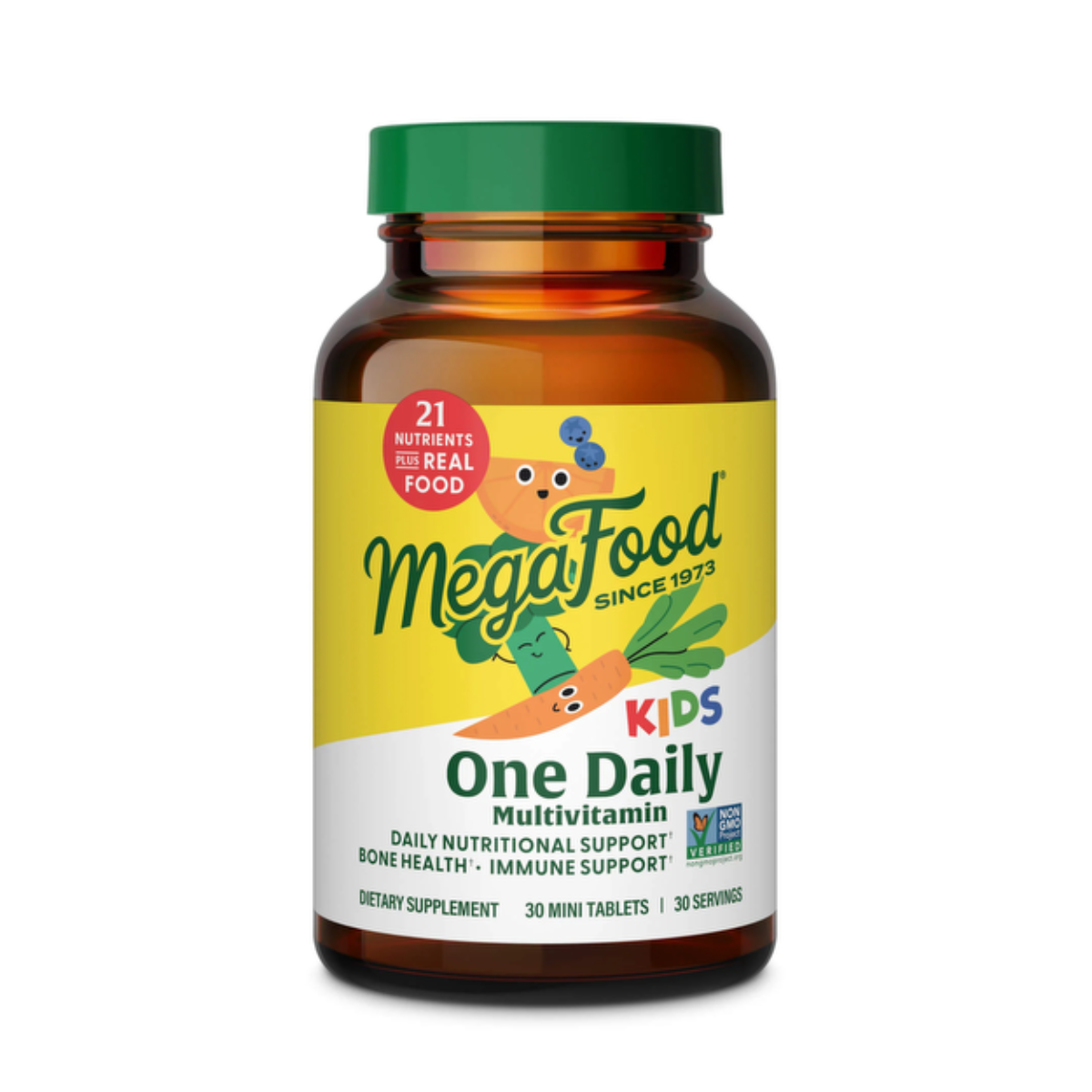 MegaFood Kids One Daily Multivitamin pour enfants 30 comprimés