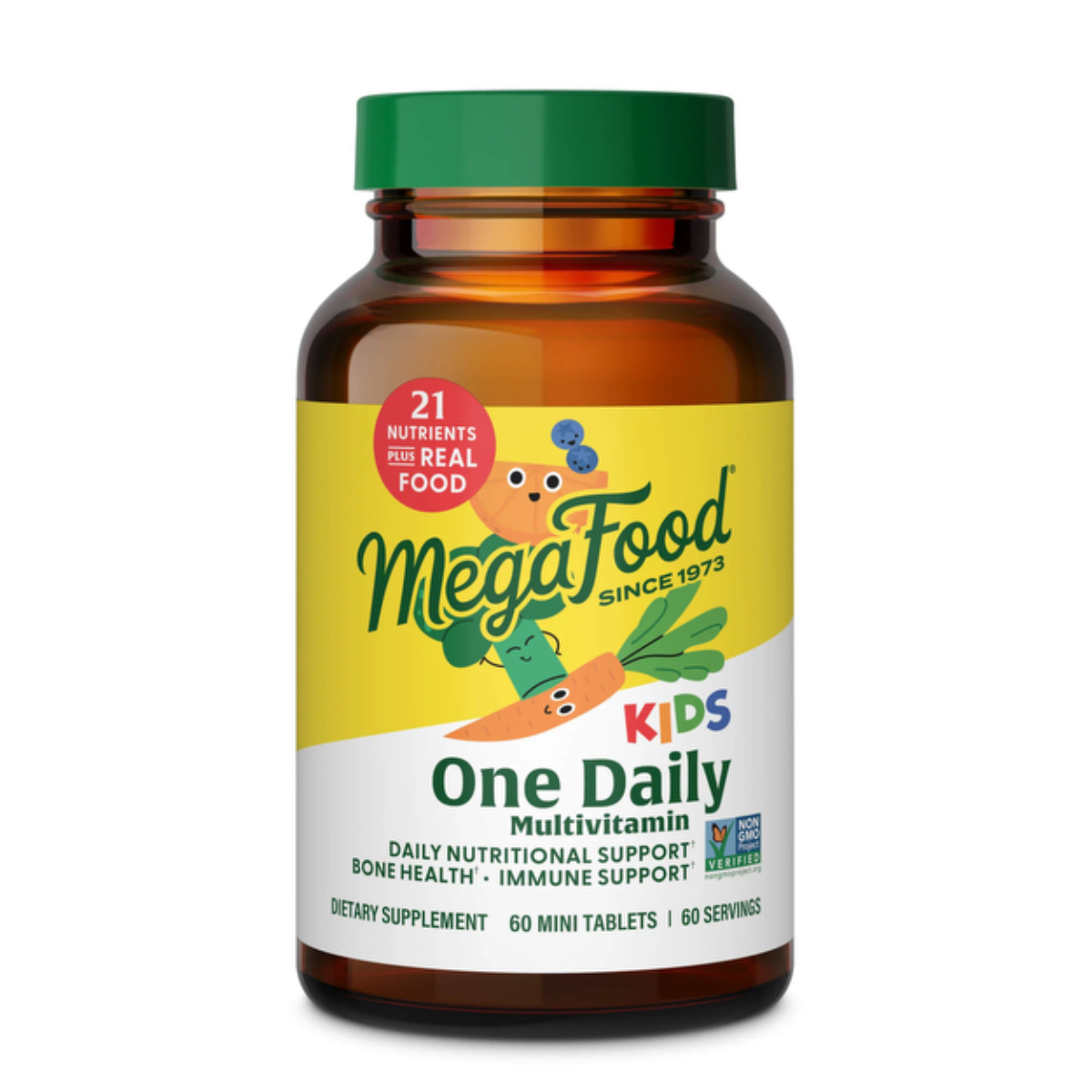 MegaFood Kids One Daily Multivitamin pour enfants 60 comprimés