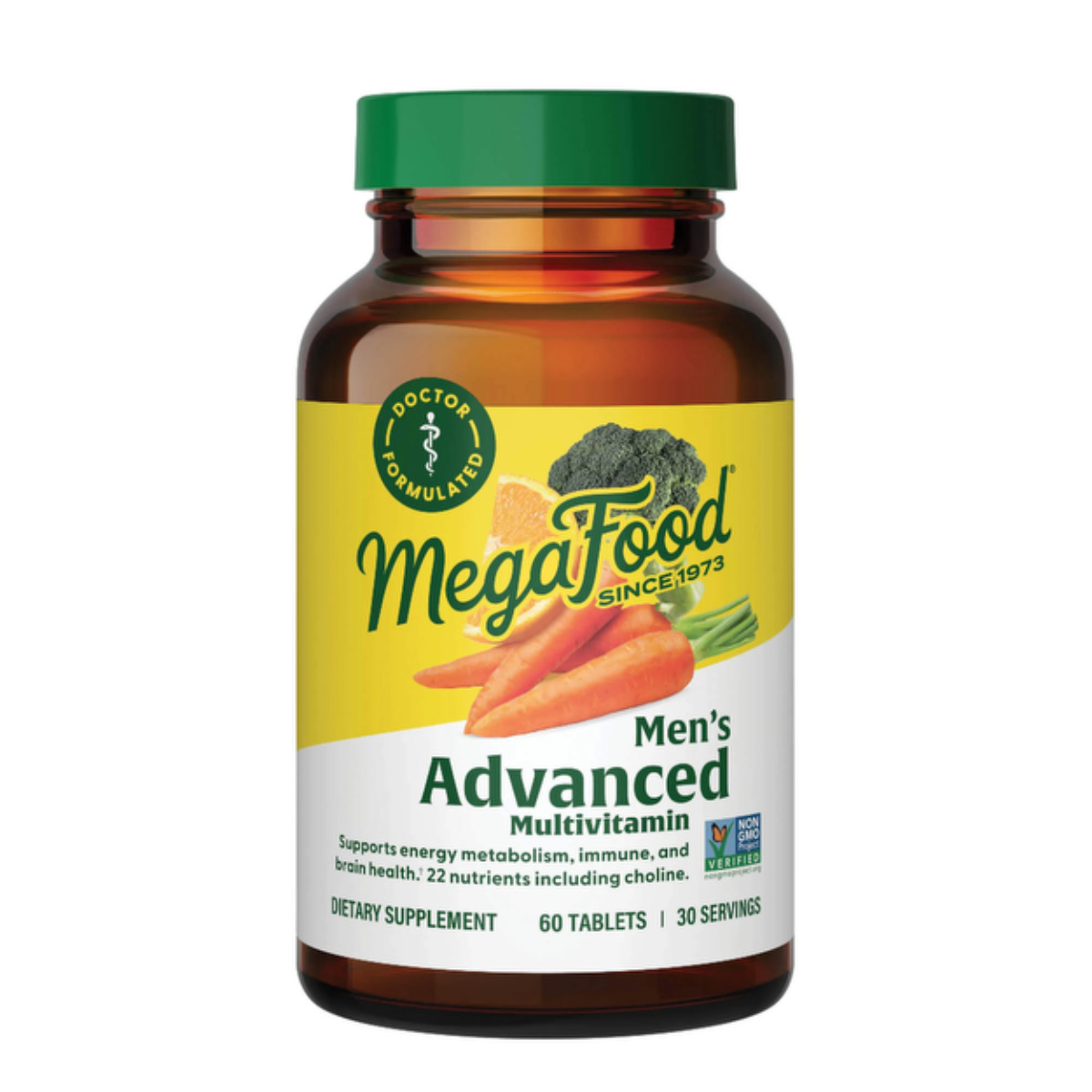 MegaFood Multivitamine Avancée pour Hommes 60 comprimés