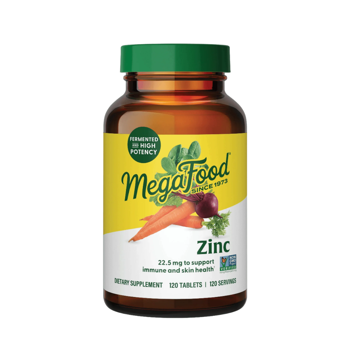 MegaFood Zinc 120 comprimés