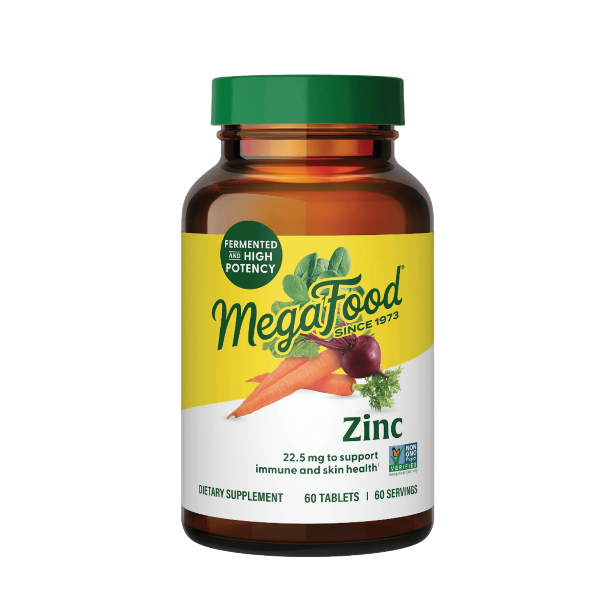 MegaFood Zinc 60 comprimés